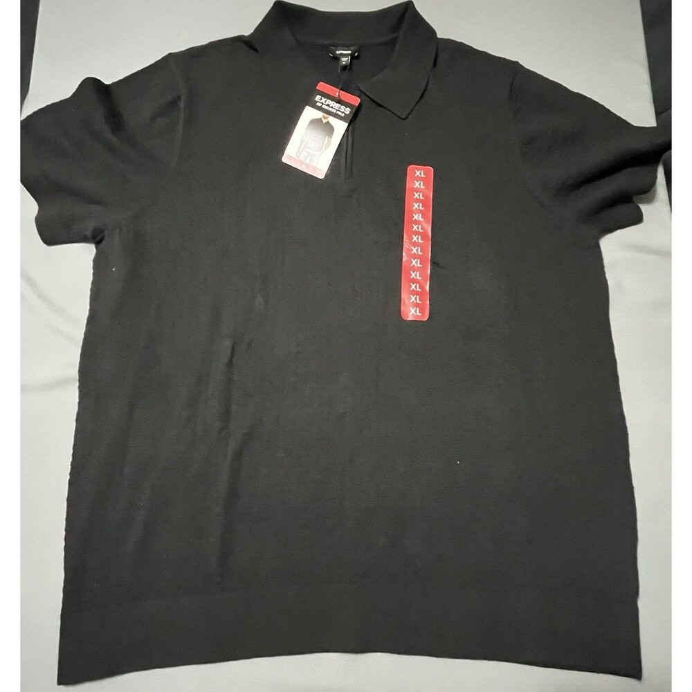 Express Zip Sweater Polo XL